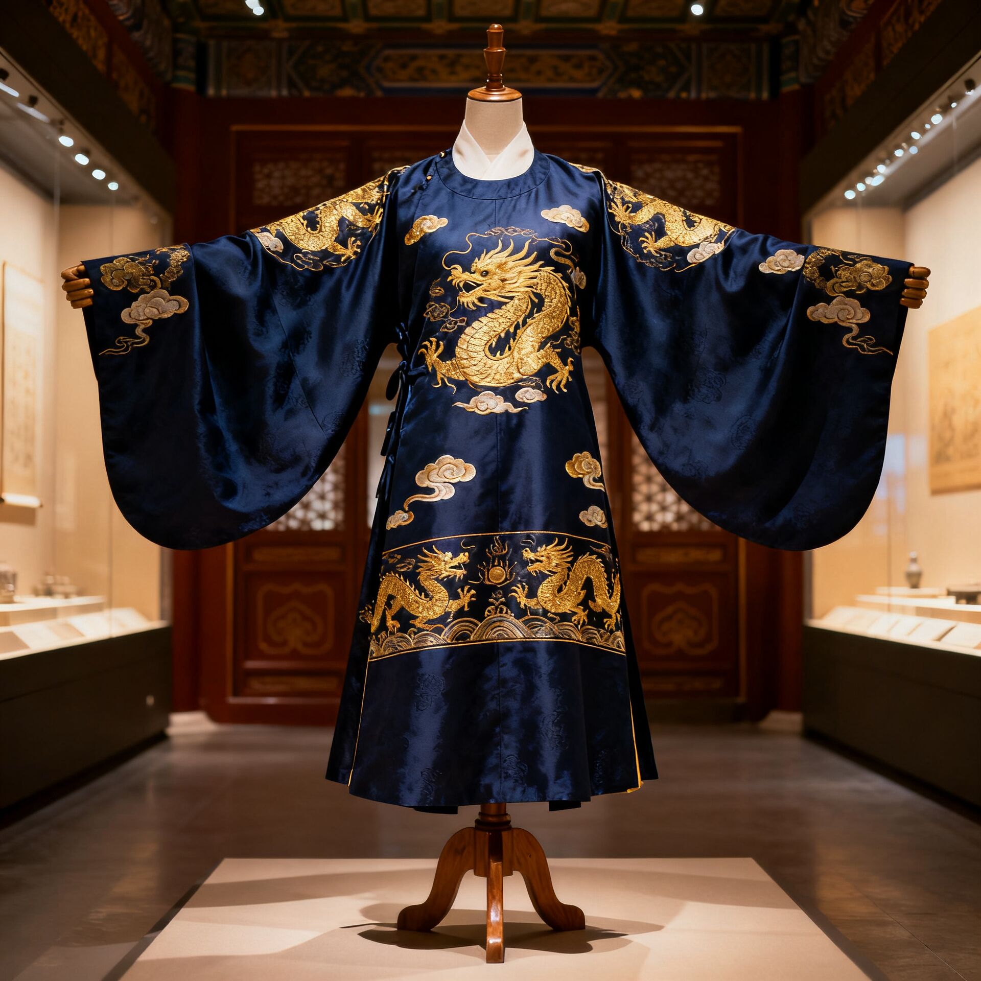 Ming dynasty Hanfu robe